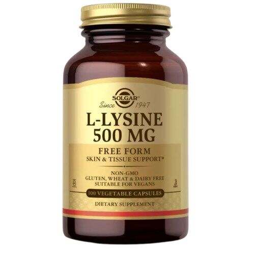 SOLGAR L-lizin 500 mg (100 kapszula) – Viking Supplements