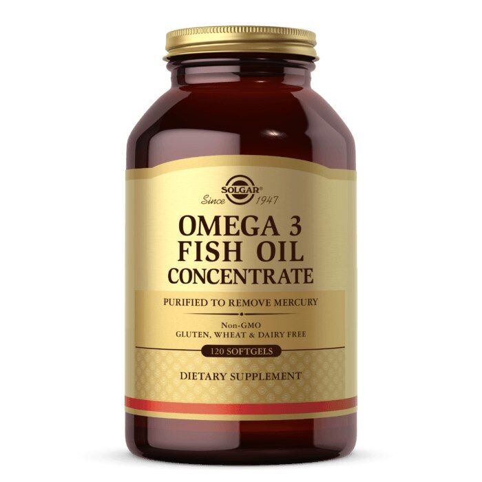 SOLGAR Omega-3 – Halolaj-koncentrátum (120 kapszula) – Viking Supplements