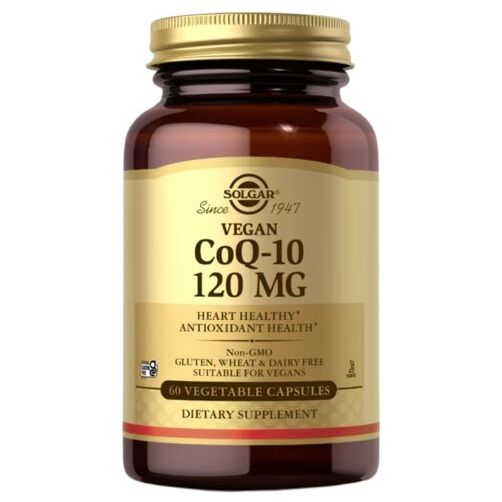 SOLGAR Vegetáriánus CoQ-10 120 mg (60 kapszula) - Viking Supplements