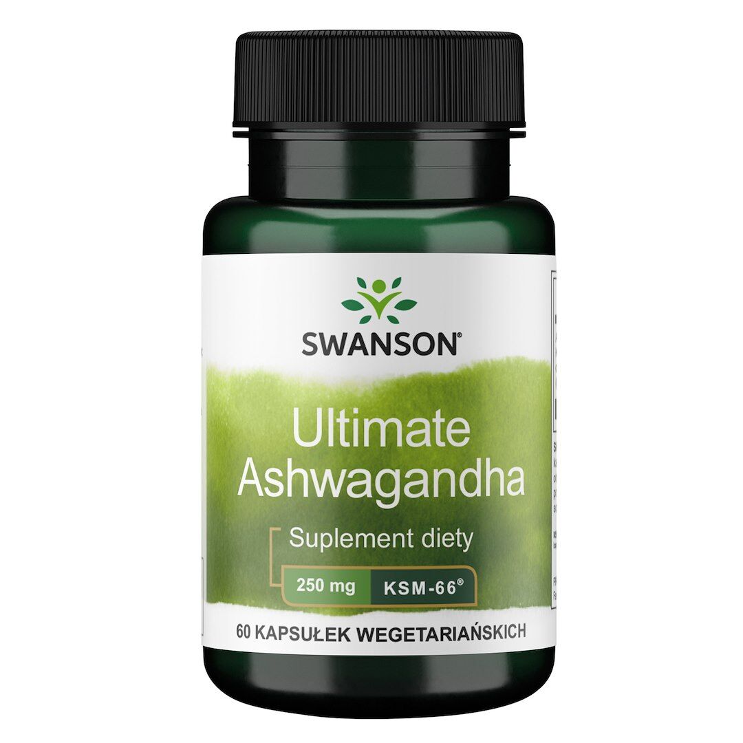 SWANSON Ashwagandha KSM-66 250 mg, 60 kapszula – Viking Supplements