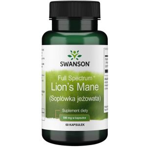 SWANSON FS Oroszlánsörény (soplówka je¿owata) 60 kapszula – Viking Supplements