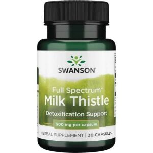 SWANSON FS Máriatövis 500 mg, 30 kapszula – Viking Supplements