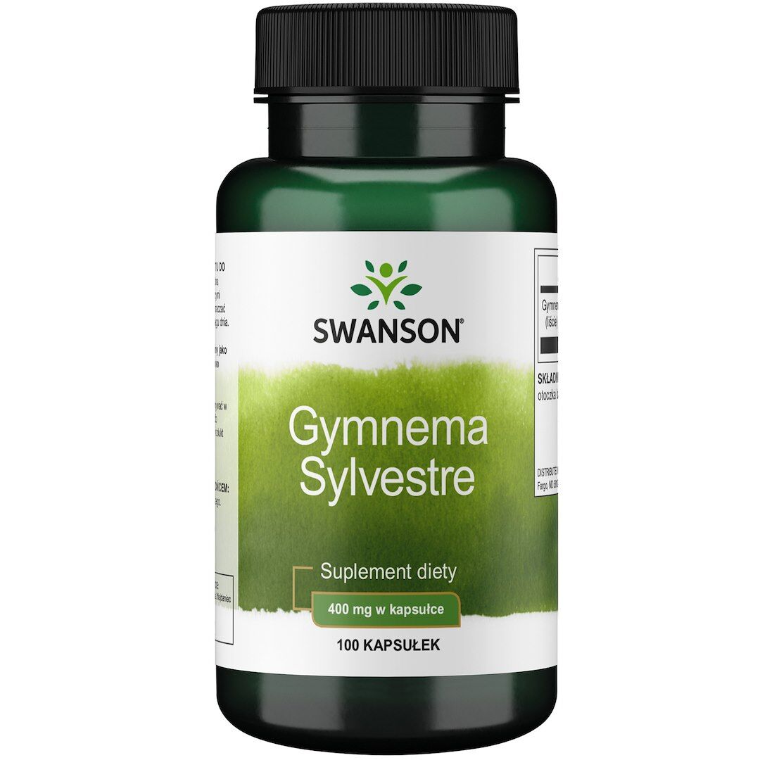 SWANSON Gymnema Sylvestre 400 mg, 100 kapszula – Viking Supplements