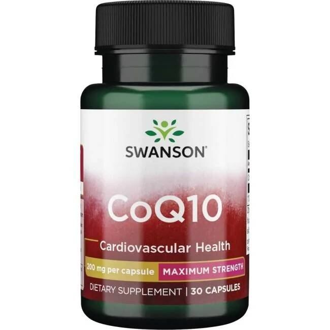 SWANSON Koenzim Q10 200 mg, 30 kapszula – Viking Supplements