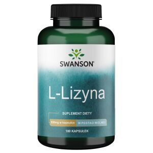 SWANSON L-lizin 500 mg, 100 kapszula – Viking Supplements
