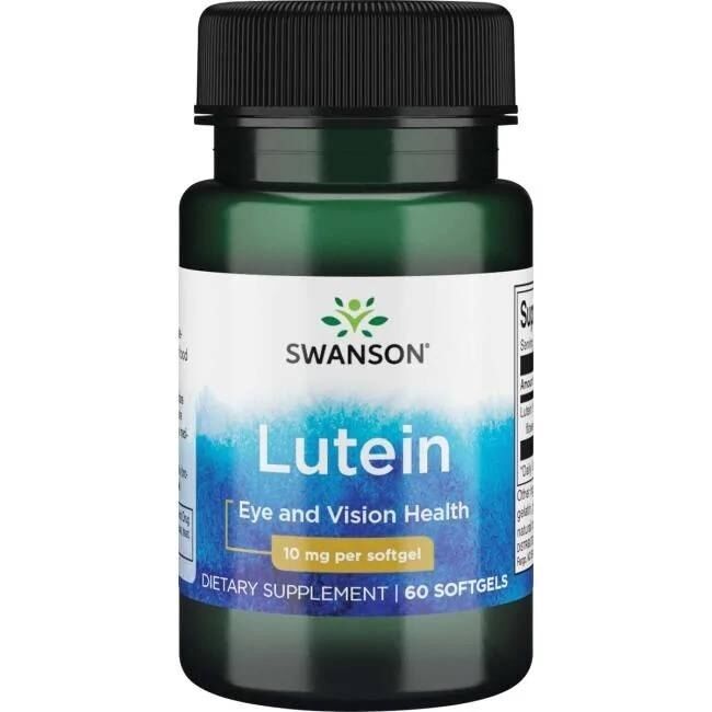 SWANSON Luteina 10 mg, 60 kapszula – Viking Supplements