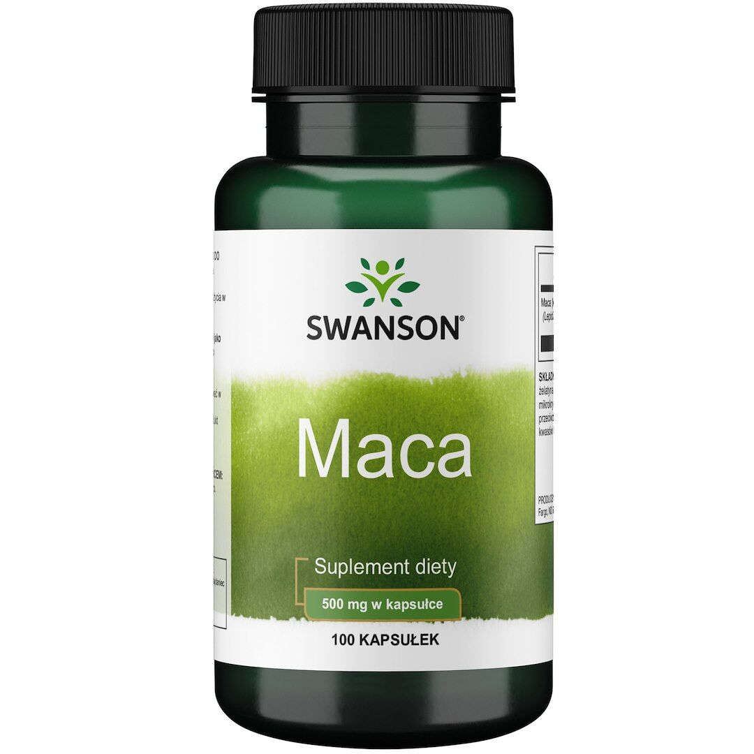 SWANSON Maca 500mg 100 kaps - Viking Supplements