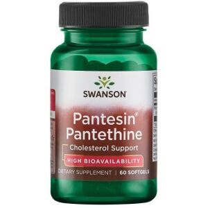 SWANSON Pantesin Panthetine 300 mg, 60 kapszula – Viking Supplements