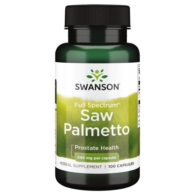 SWANSON Saw Palmetto 540 mg, 100 kapszula – Viking Supplements