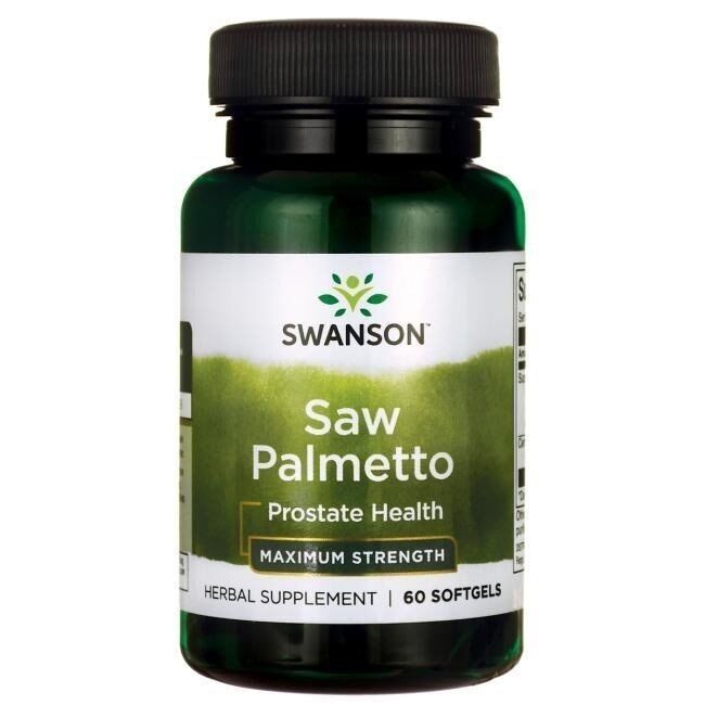 SWANSON Saw Palmetto kivonat 320 mg, 60 db kapszula – Viking Supplements