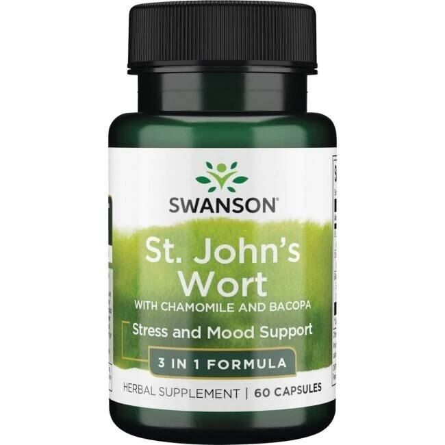 SWANSON St. John's hármas komplexum 60 kapszula – Viking Supplements