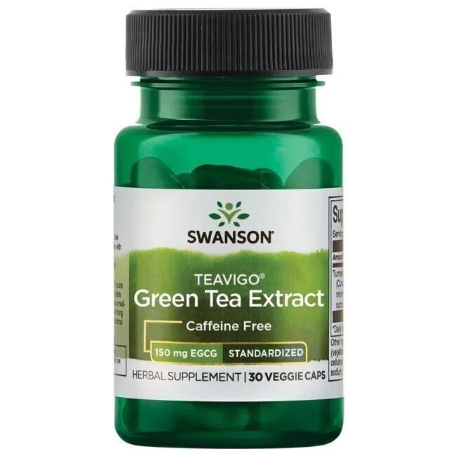 SWANSON TEAVIGO extr. z zielonej herbaty 30vcaps - Viking Supplements