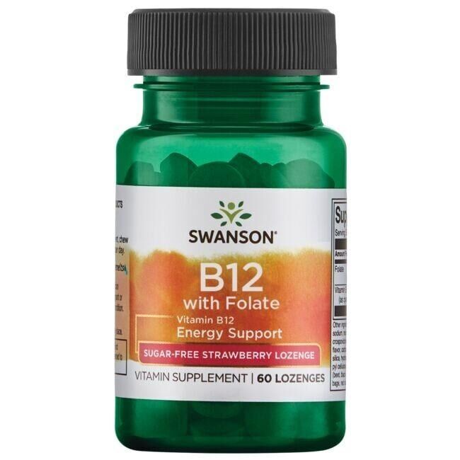 SWANSON B-12-vitamin + folsav 60 tabletta – Viking Supplements