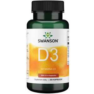 SWANSON D-3-vitamin 2000 NE 250 kapszula – Viking Supplements