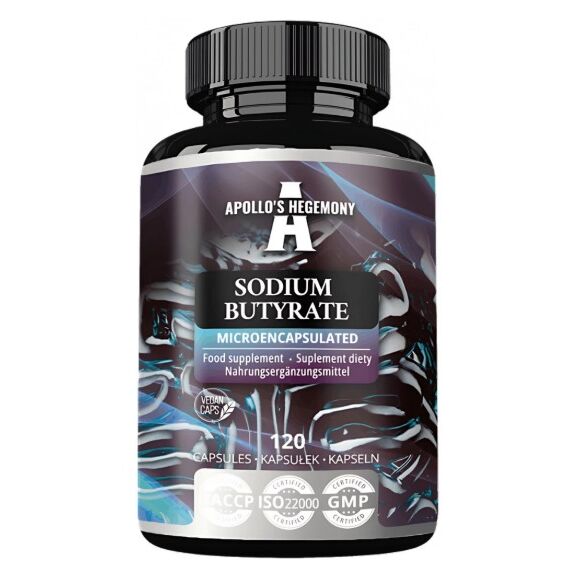 Mikrokapszulázott nátrium-butirát – 120 kapszula – Viking Supplements