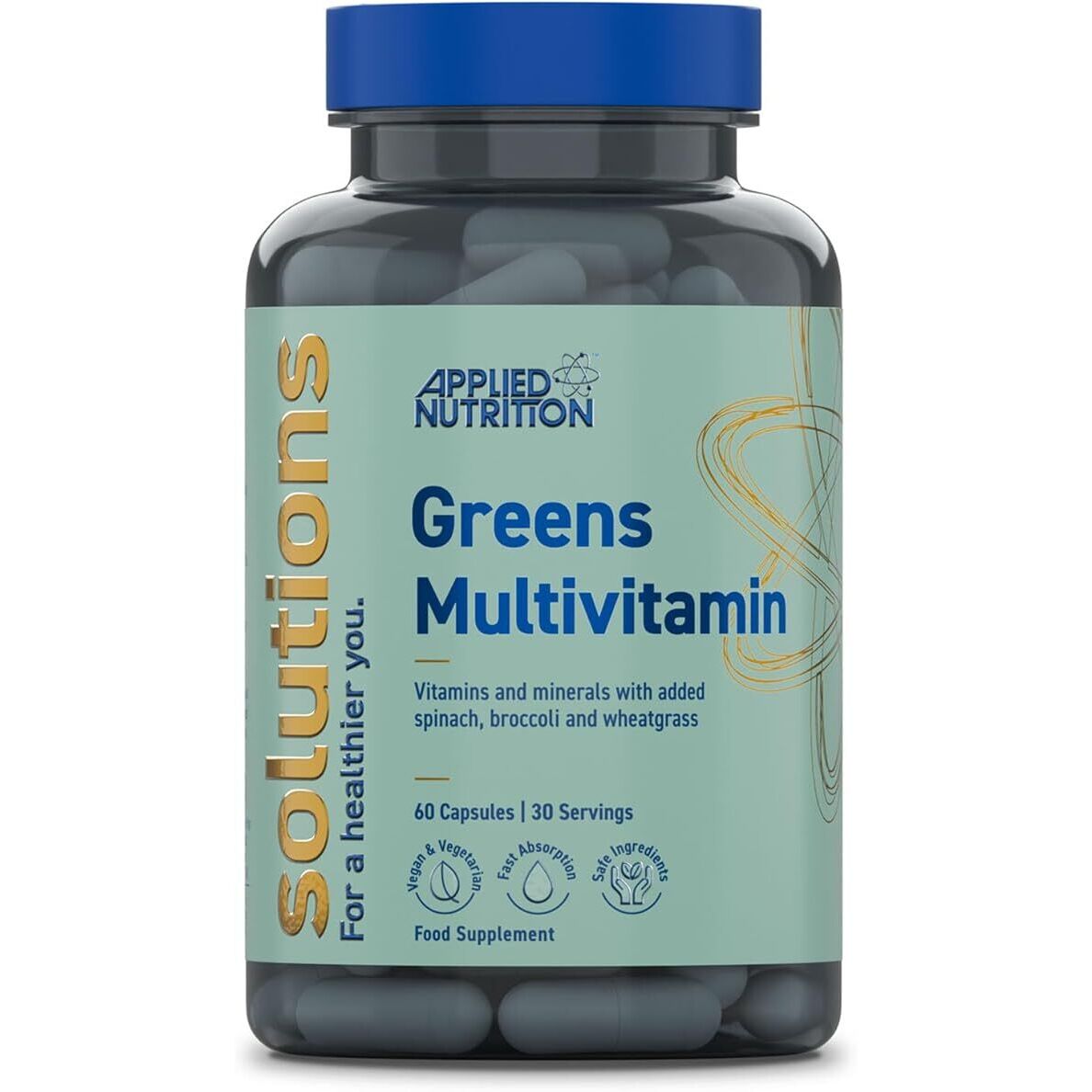 Solutions Greens multivitamin – 60 kapszula – Viking Supplements