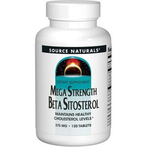 Source Naturals Mega Strength Beta Sitosterol 375mg 120 Veg. tablets - Nuvalia