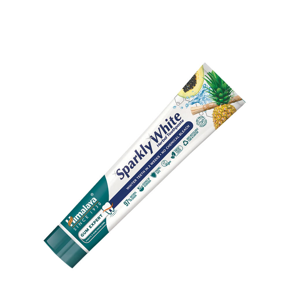 Csillogó fehér gyógynövényes fogkrém – 75 ml – Viking Supplements
