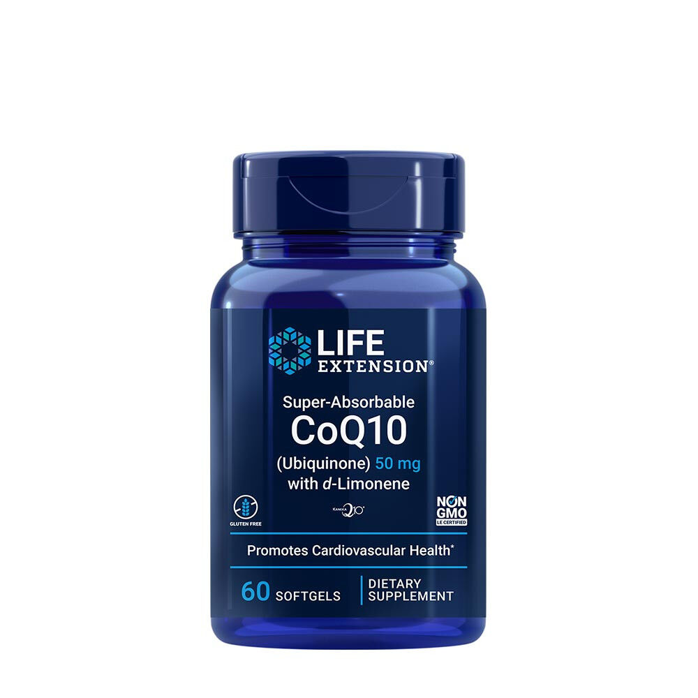 Kiválóan felszívódó CoQ10 d-limonénnel