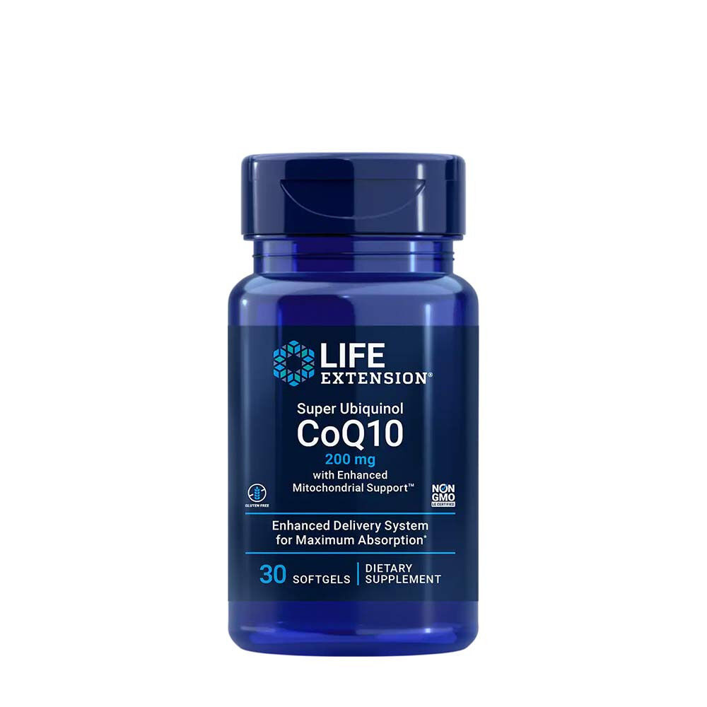 Super Ubiquinol CoQ10 fokozott mitokondriális támogatással