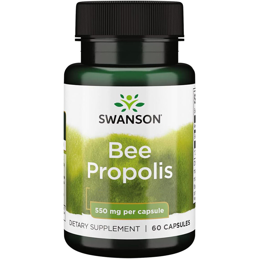 Swanson Méhpropolisz 550 mg, 60 kapszula – Viking Supplements