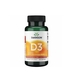 Swanson D3-vitamin (250 lágykapszula) – Viking Supplements