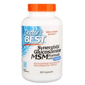 Szinergikus glükózamin-MSM készítmény OptiMSM-mel – 180 kapszula – Viking Supplements