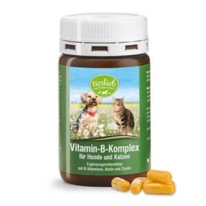 TIERLIEB B-vitamin-komplex kutyáknak és macskáknak (120 kapszula) – Viking Supplements