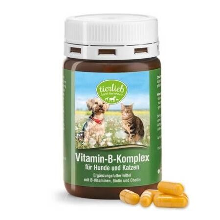 TIERLIEB B-vitamin-komplex kutyáknak és macskáknak (120 kapszula) – Viking Supplements