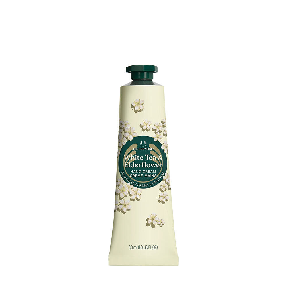 The Body Shop fehér tea és bodzavirág kézkrém (30 ml) – Viking Supplements