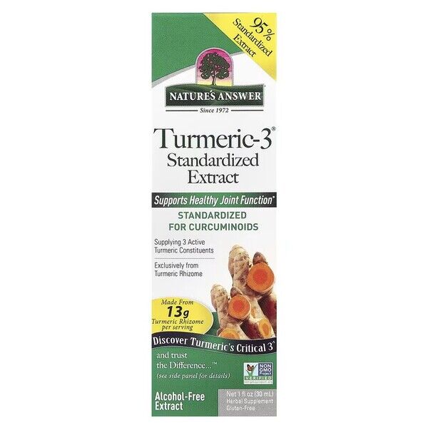 Kurkuma-3 standardizált kivonat – 30 ml – Viking Supplements