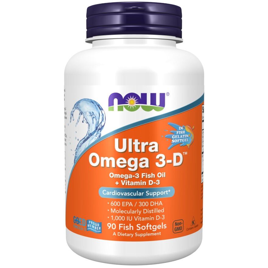 Ultra Omega 3-D D-3-vitaminnal – 90 lágykapszula – Viking Supplements