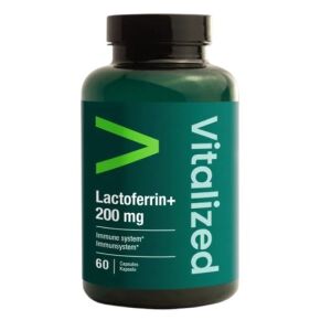 VITALIZED Lactoferrin+ 200 mg (60 caps) - Viking Supplements