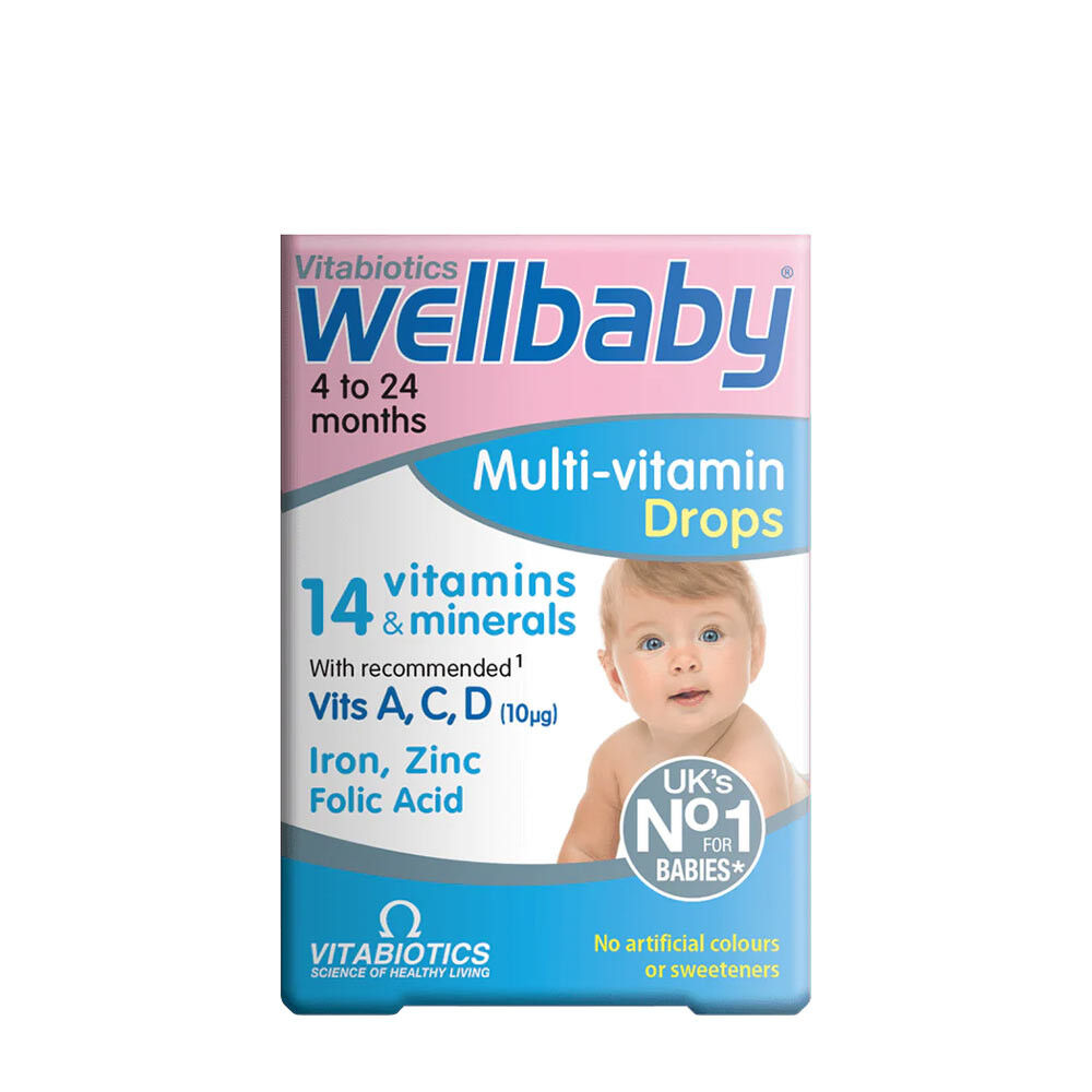 Vitabiotics Wellbaby multivitamin cseppek (30 ml) – Viking Supplements