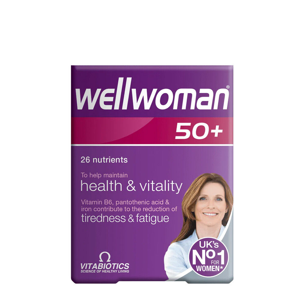 Vitabiotics Wellwoman 50+ (30 tabletta) – Viking Supplements