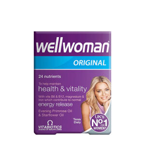 Vitabiotics Wellwoman Original – Multivitamin nőknek (30 kapszula) – Viking Supplements