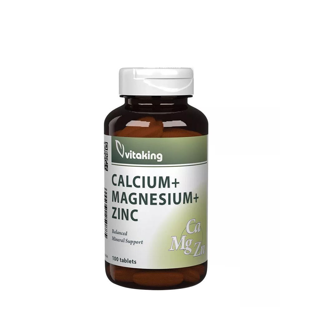 Vitaking CalMag-Zinc (kalcium + magnézium + cink) (100 tabletta) – Viking Supplements