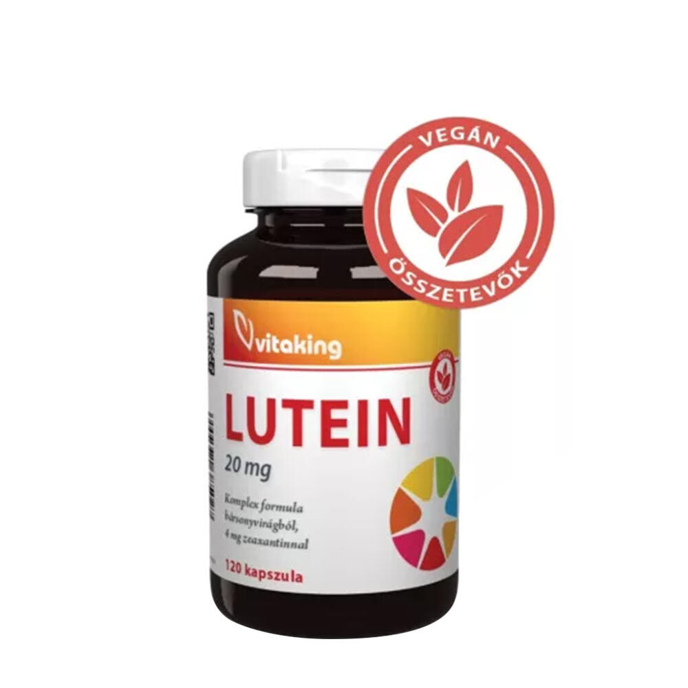 Vitaking Lutein 20 mg + 4 mg zeaxantin (120 kapszula) – Viking Supplements