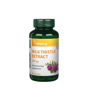 Vitaking máriatövis-kivonat 500 mg (80 kapszula) – Viking Supplements