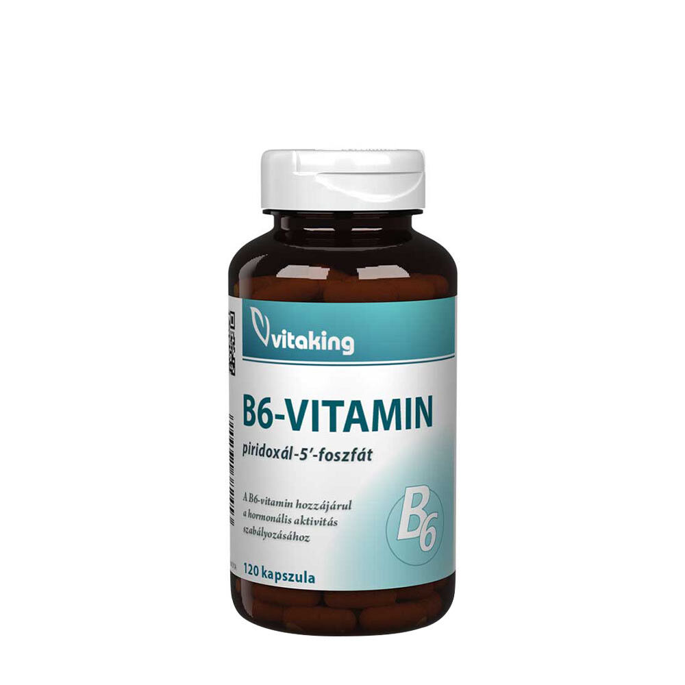 Vitaking B6-vitamin (P5P) (120 kapszula) – Viking Supplements