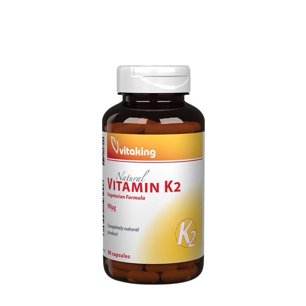 Vitaking K2-vitamin 90 mcg (90 kapszula) – Viking Supplements