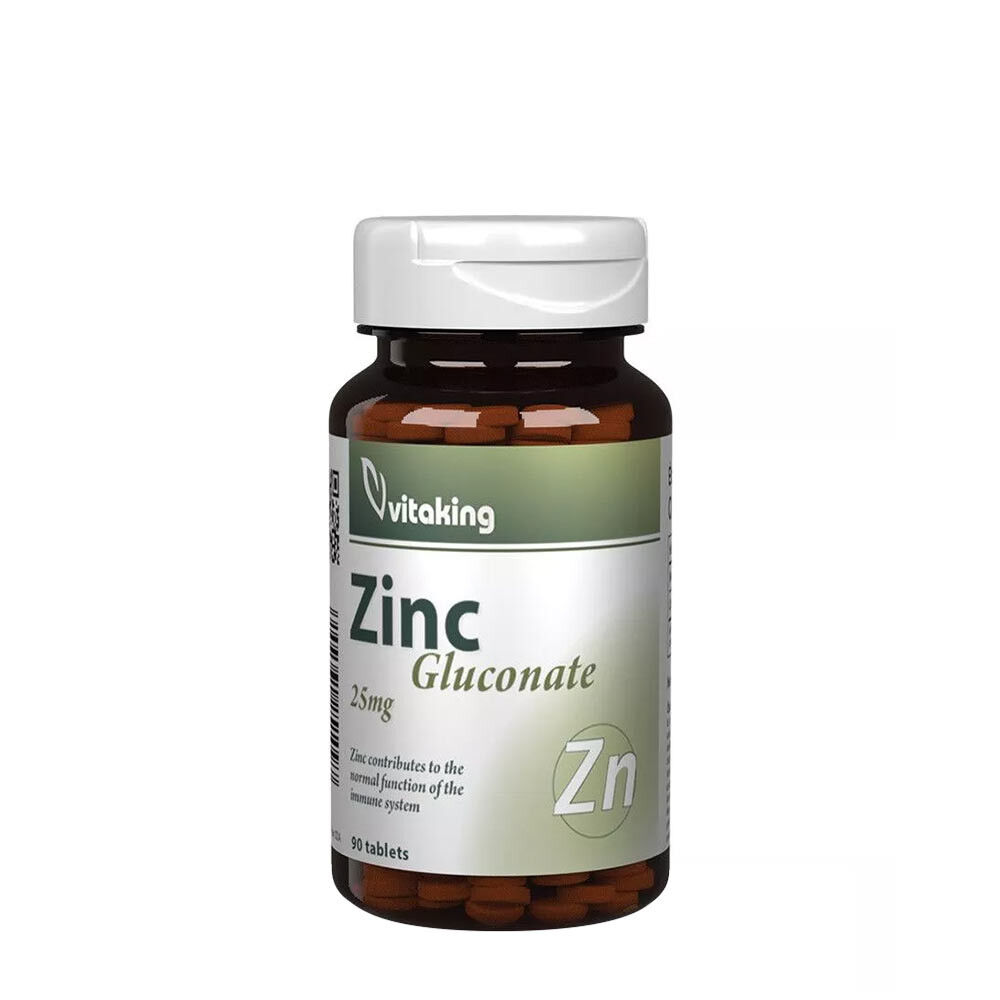 Vitaking cink-glükonát 25 mg (90 tabletta) – Viking Supplements