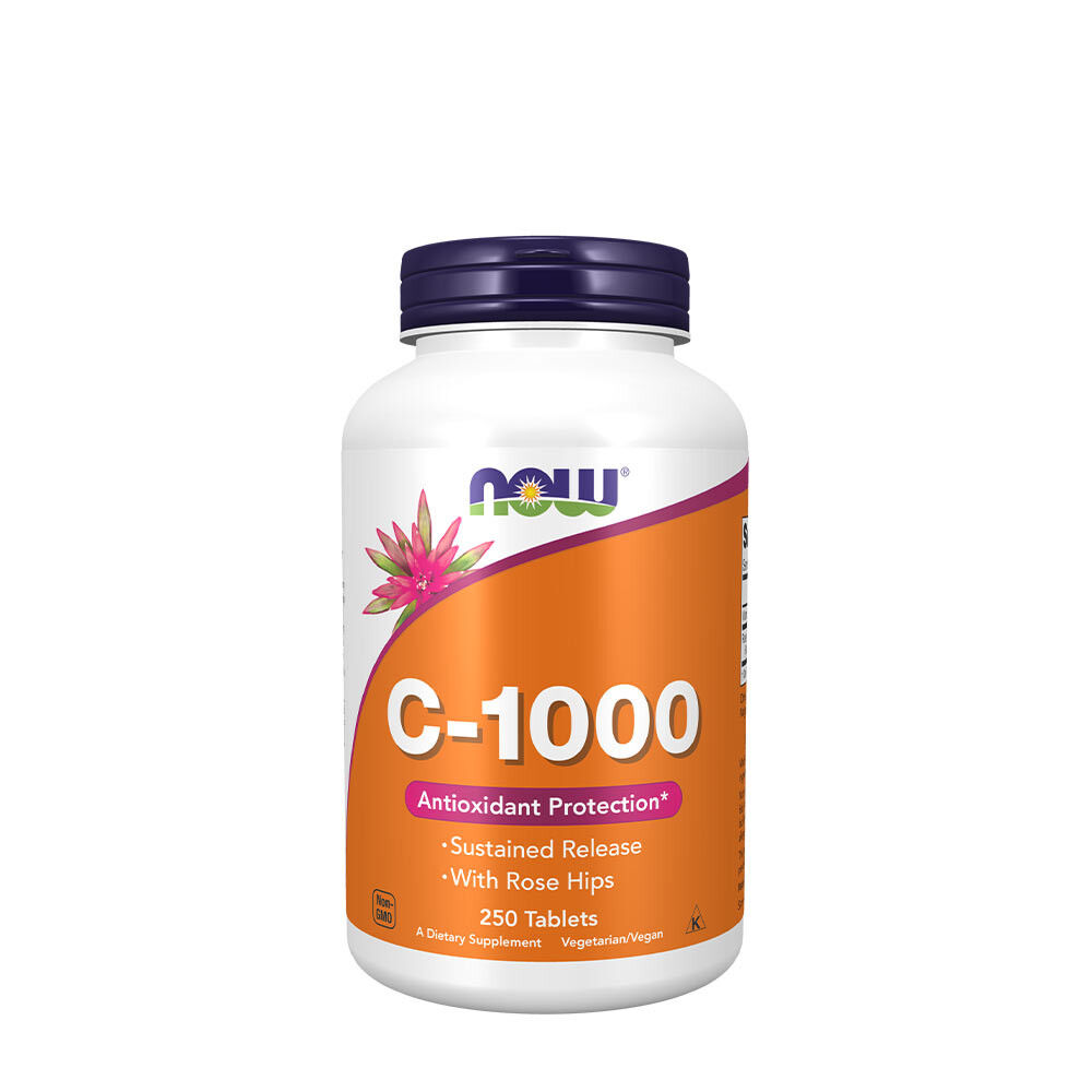 C-vitamin-1000 csipkebogyóval – lassú felszabadulású – 250 tabletta – Viking Supplements