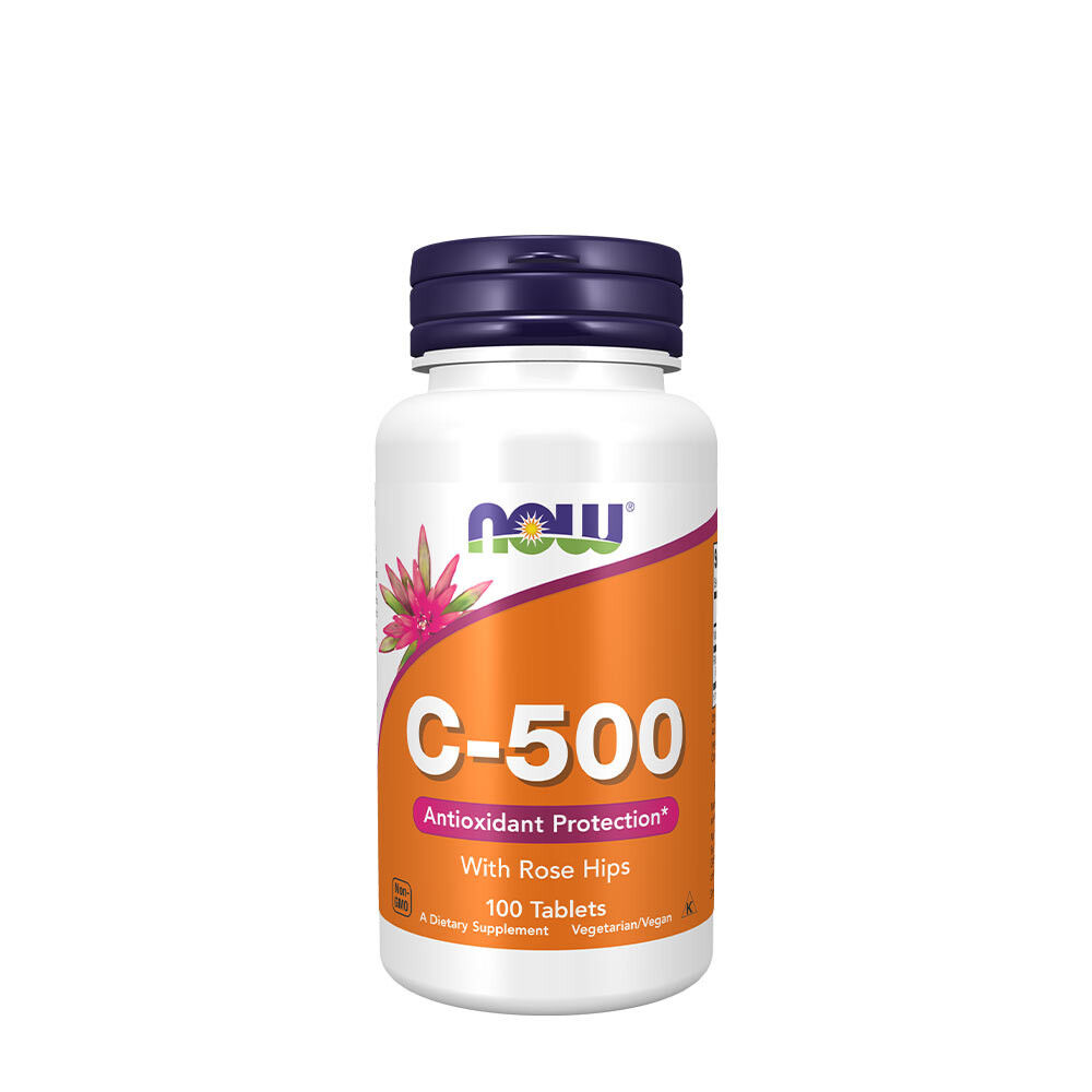 C-vitamin-500 csipkebogyóval – 100 tabletta – Viking Supplements