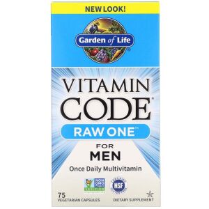Vitamin Code RAW ONE férfiaknak – 75 vcaps – Viking Supplements