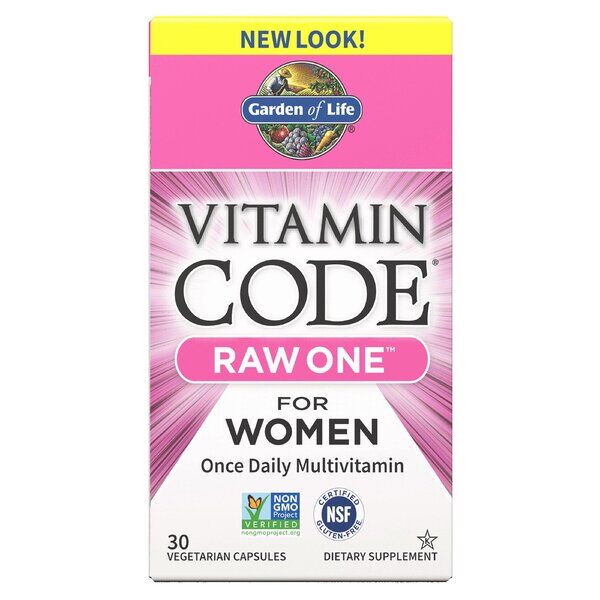 Vitamin Code RAW ONE nőknek – 30 vcaps – Viking Supplements