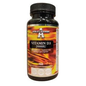 D3-vitamin 2000 IU – 180 lágykapszula – Viking Supplements