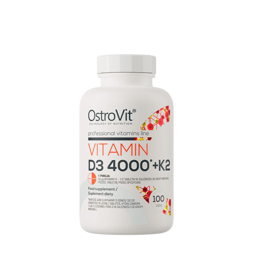 D3-vitamin 4000 + K2 – 100 tabletta – Viking Supplements