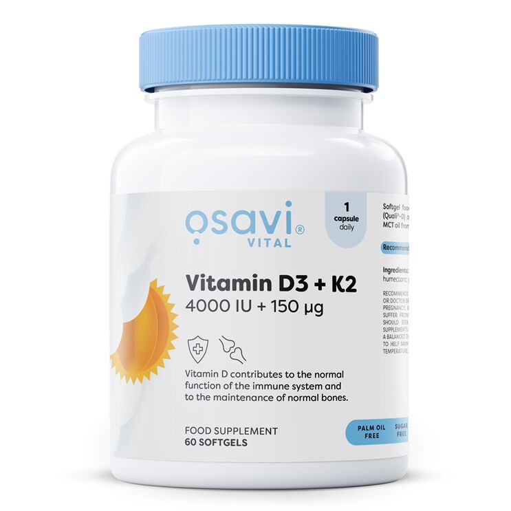 D3-vitamin + K2-vitamin