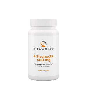 Vitaworld Artichoke 400 mg (60 Caps) - Viking Supplements